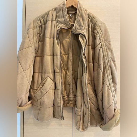 Free People Dolman Quilted Knit Jacket XS - Picture 3 of 4